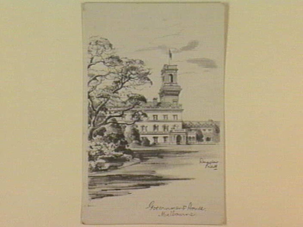 Government House. Melbourne, Melbourne City (1940s)