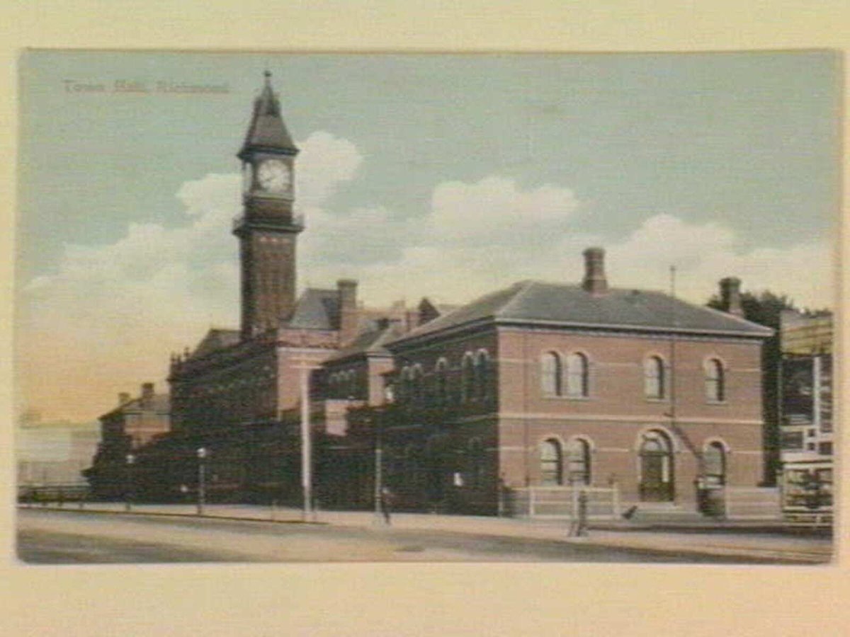 Town Hall, Richmond (c. 1909)