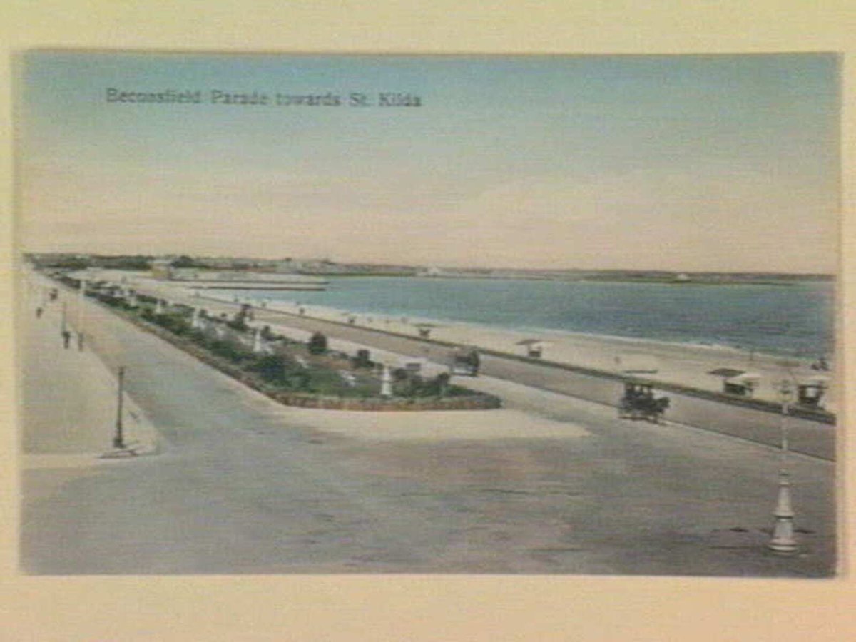 Beconsfield Parade towards St. Kilda, St Kilda (1905–14)