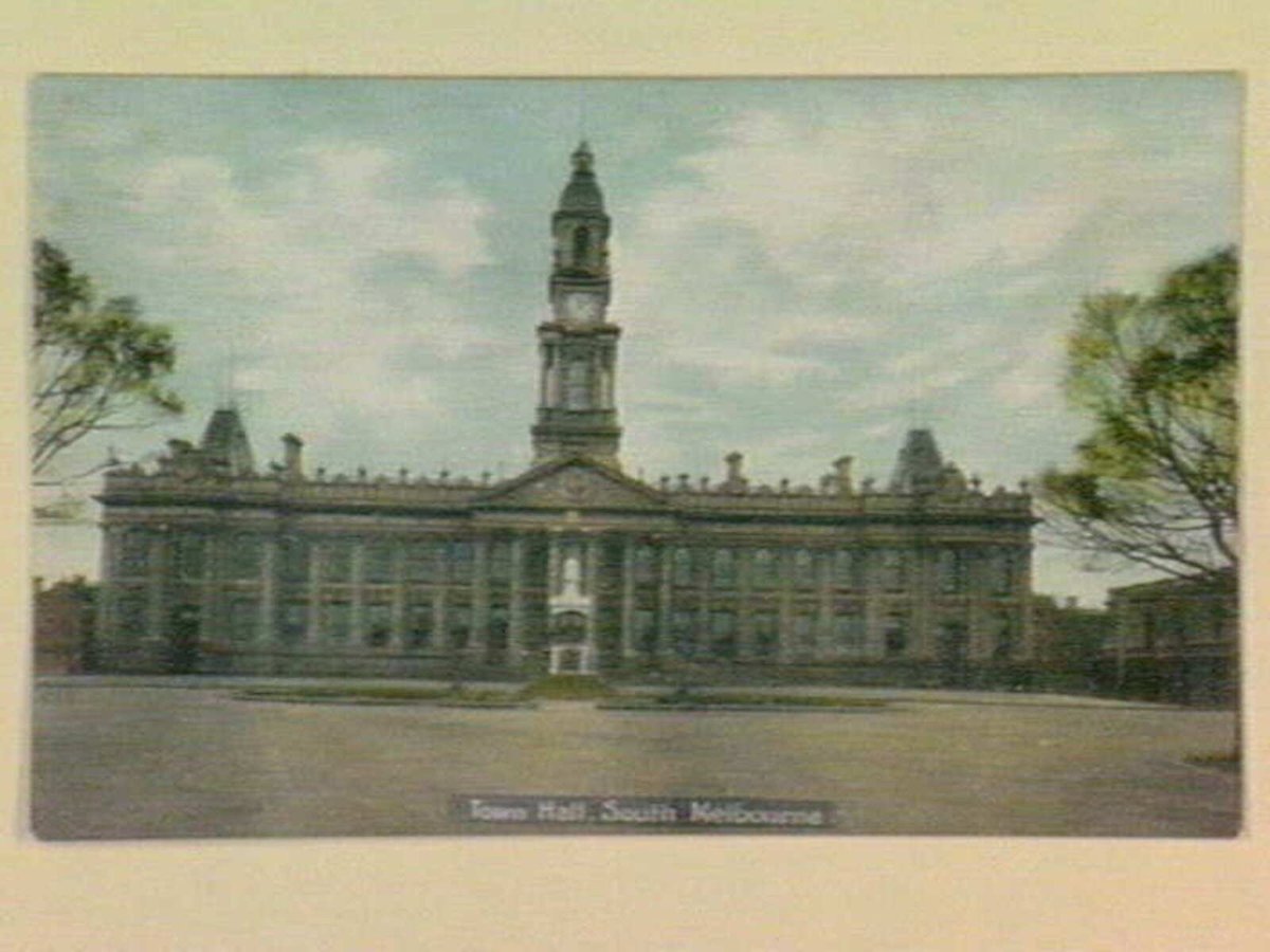 Town Hall, South Melbourne (1905–14)