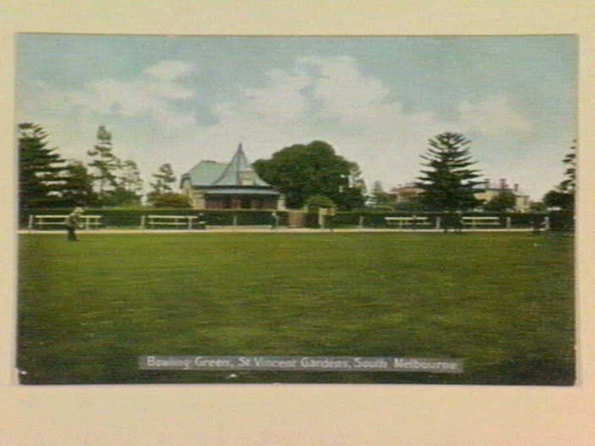 Bowling Green, St. Vincent Gardens, South Melbourne (1905–14)