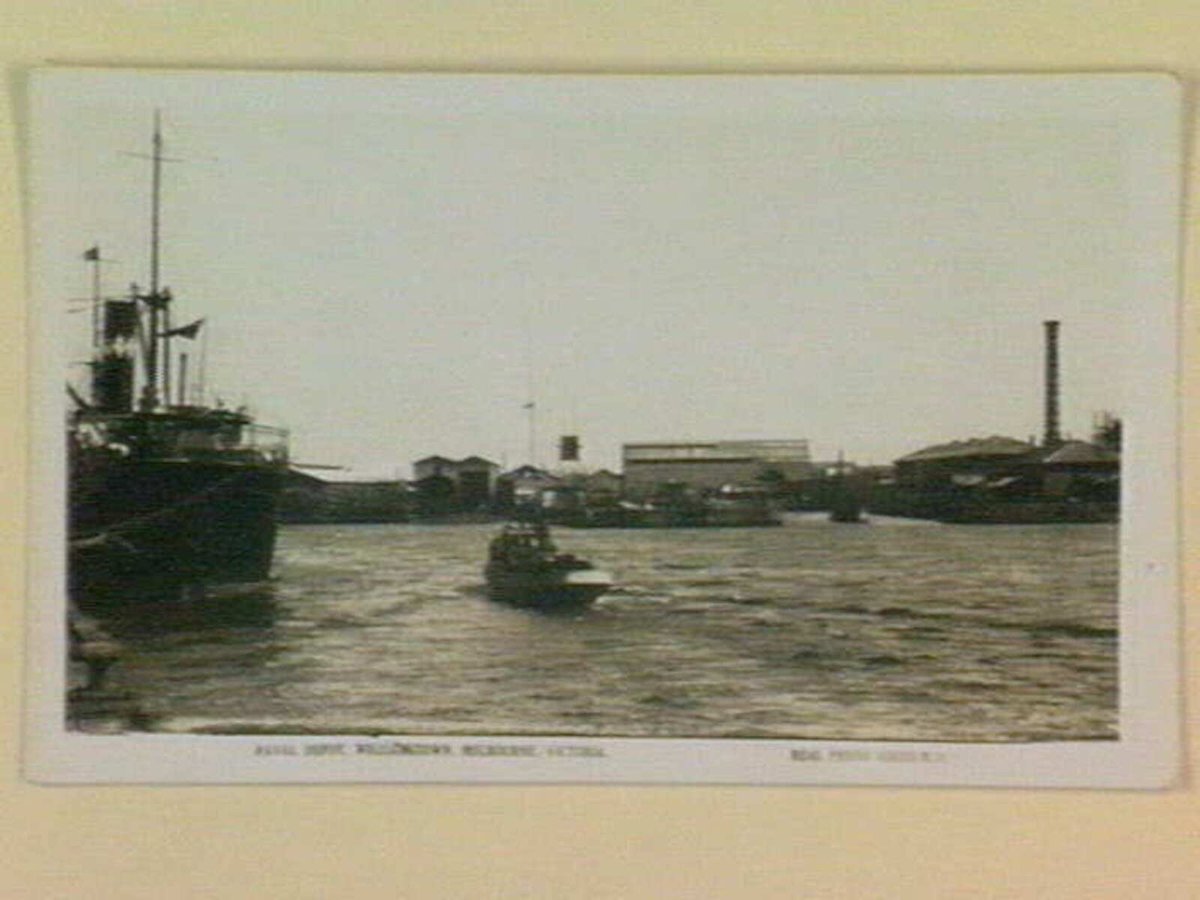 NAVAL DEPOT, WILLIAMSTOWN, MELBOURNE, VICTORIA (c. 1920)