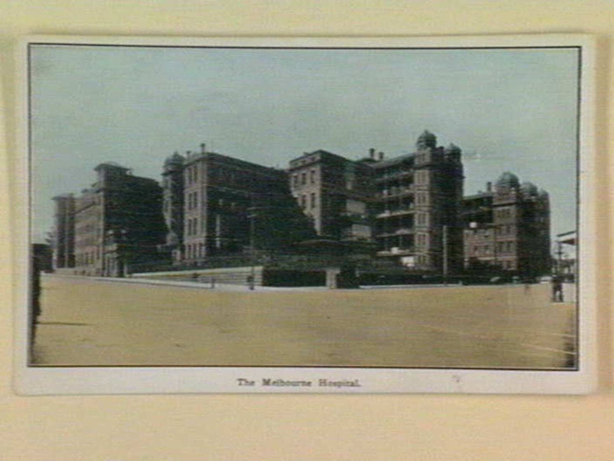 The Melbourne Hospital, Melbourne City (1910–30)