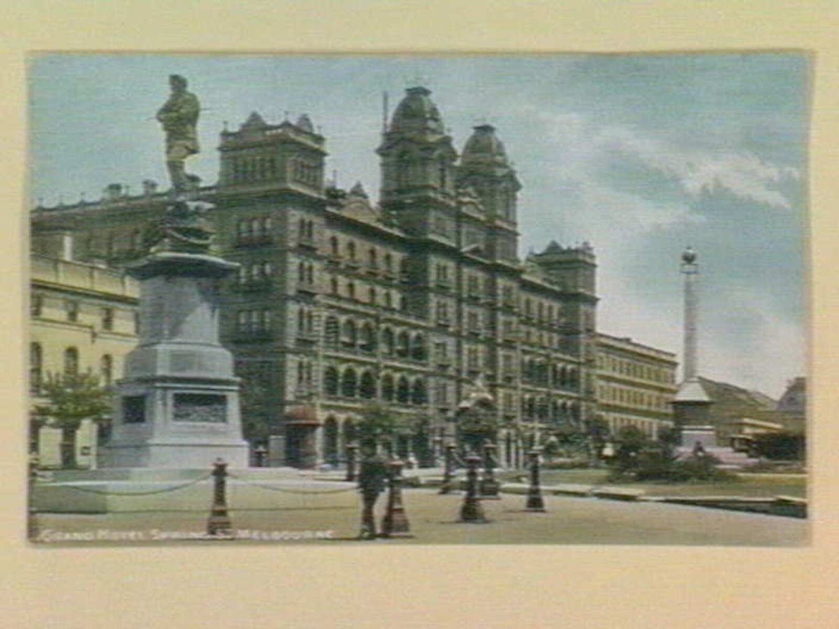 Grand Hotel, Spring St. Melbourne, Melbourne City (1905–14)