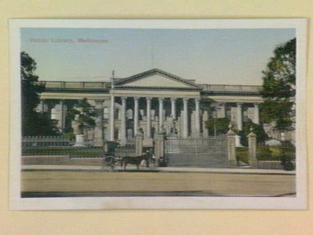 Public Library, Melbourne, Melbourne City (1903–14)