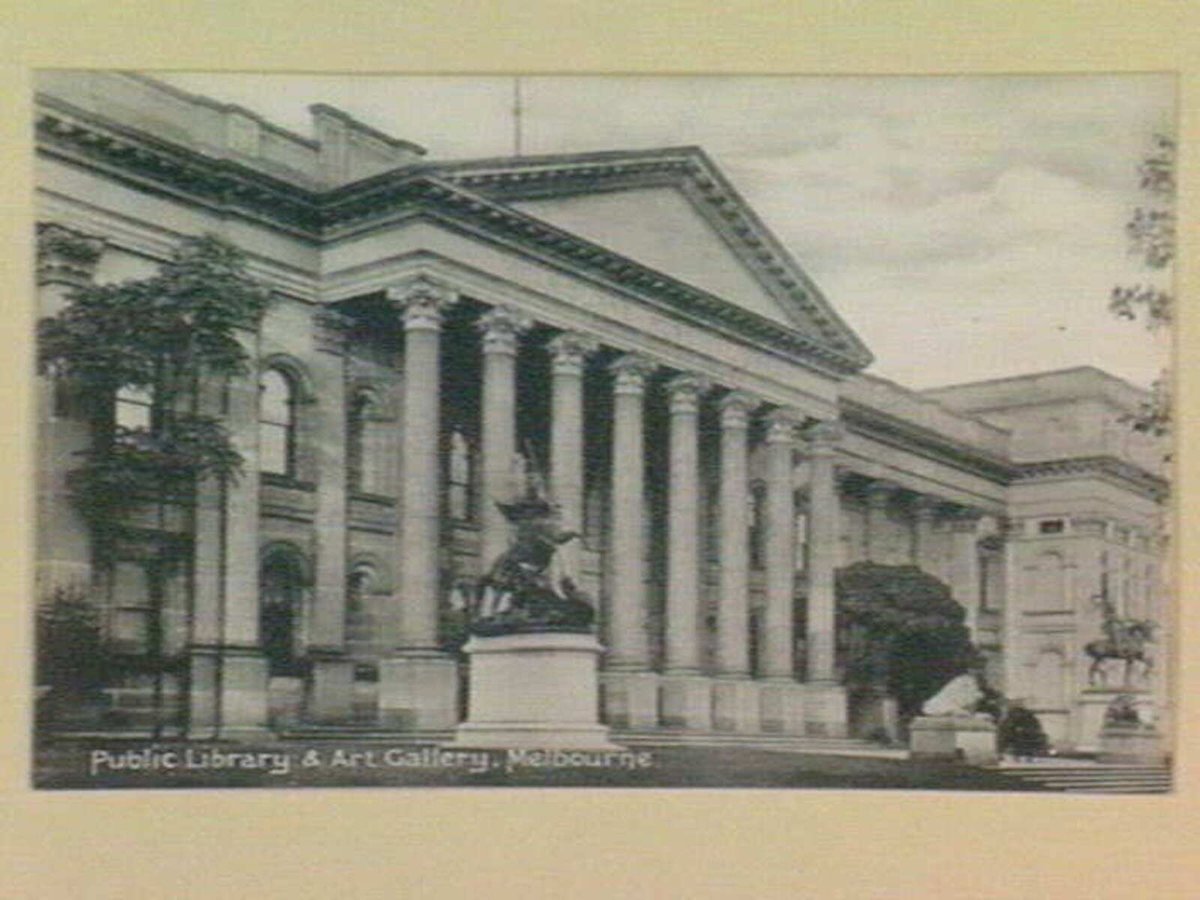 Public Library & Art Gallery, Melbourne, Melbourne City (1905–14)