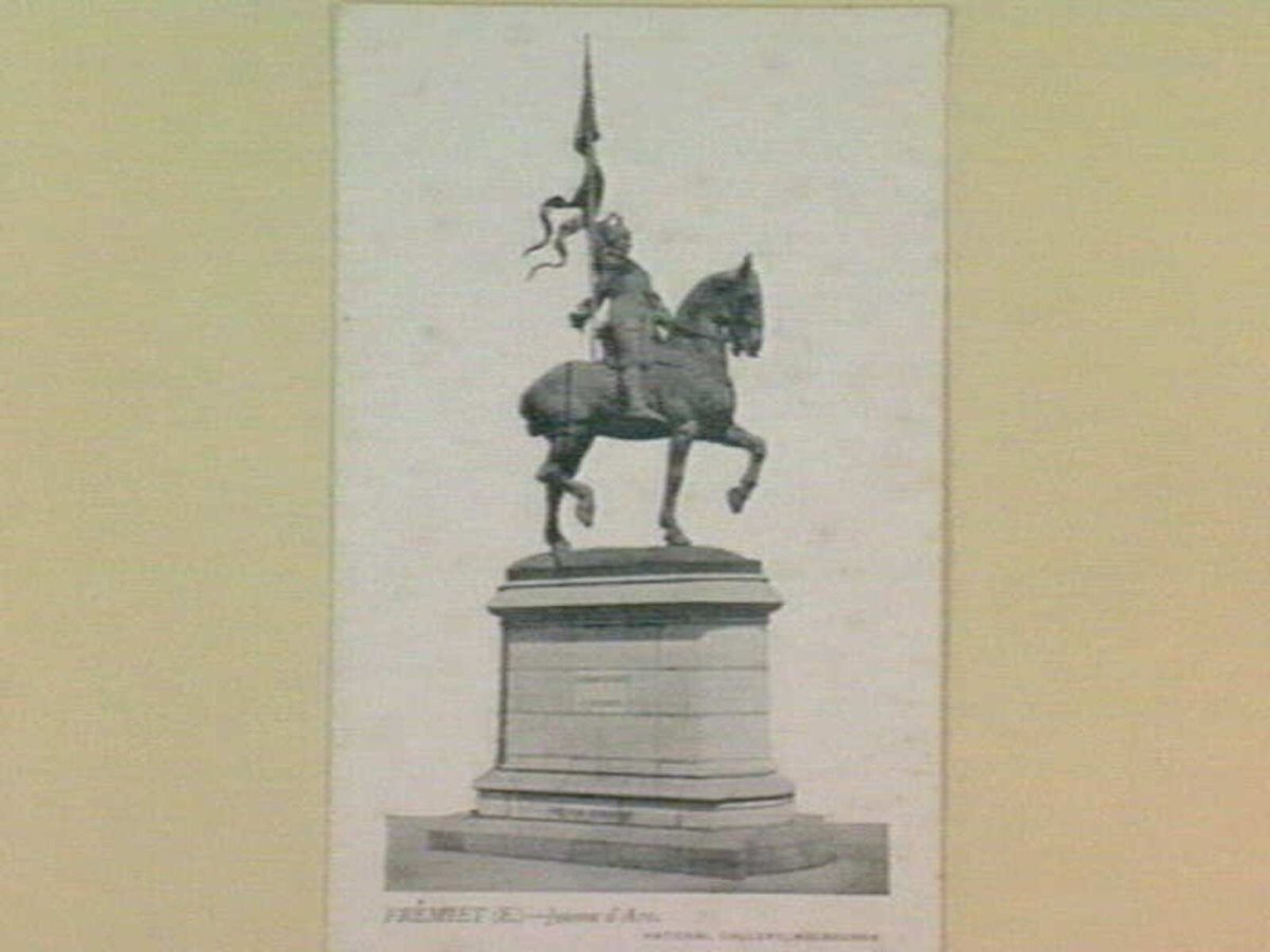 FREMIET (E.) - Jeanne d'Arc. NATIONAL GALLERY, MELBOURNE, Melbourne City (1910–30)
