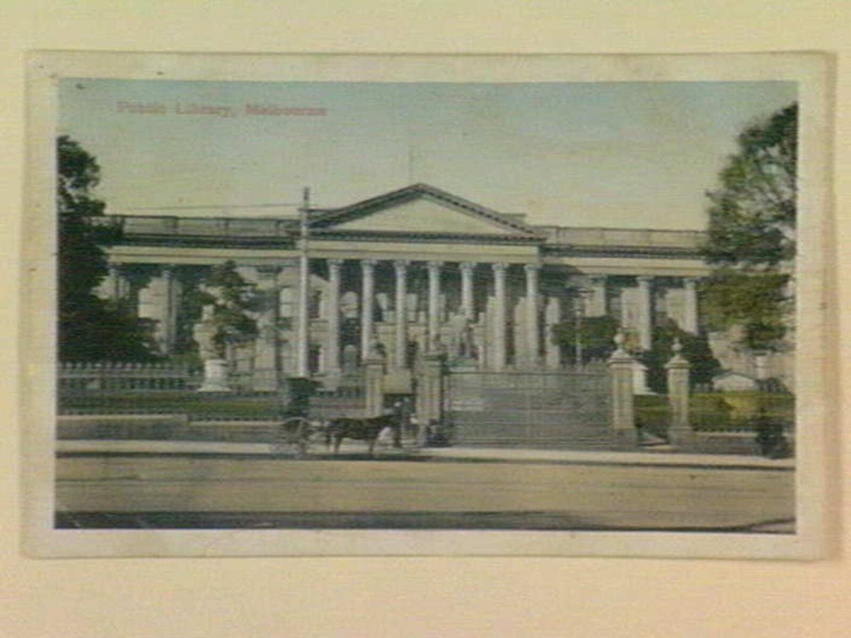 Public Library, Melbourne, Melbourne City (1905–14)