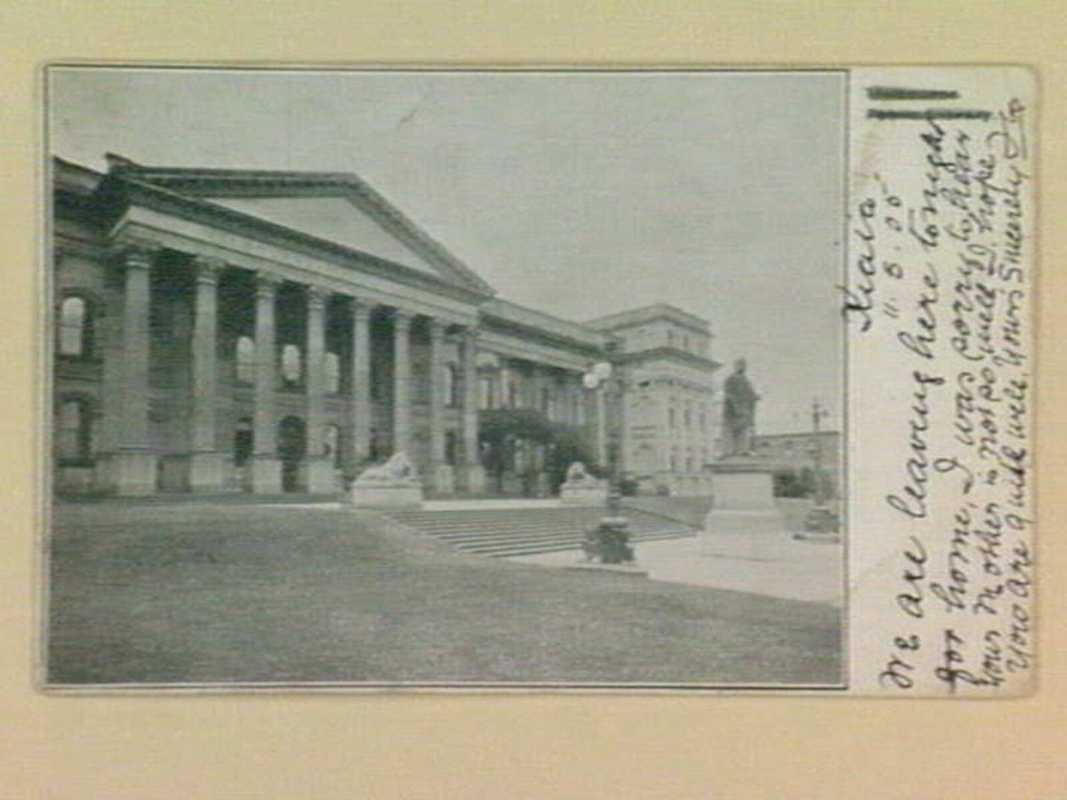 Melbourne Public Library, Melbourne City (c. 1905)