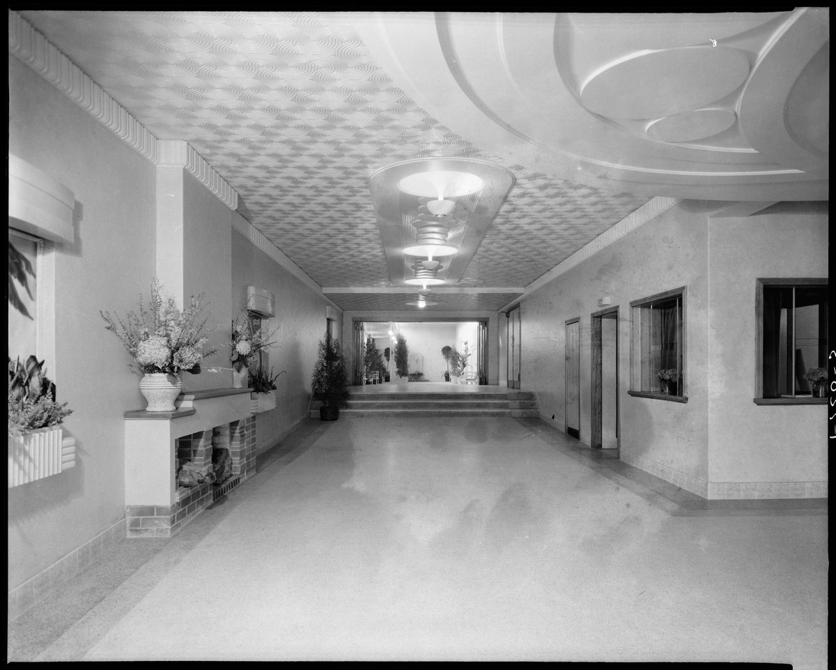 Time Theatre, operated by Hoyts, 449 Whitehorse Road, Balwyn - interior views (1938–44)