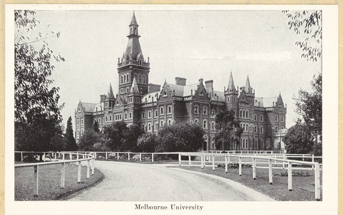 Melbourne University, Parkville (c. 1940)