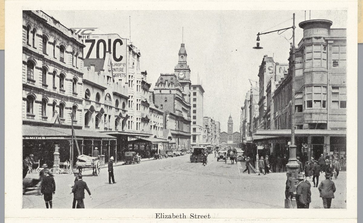 Elizabeth Street, Melbourne City (c. 1940)
