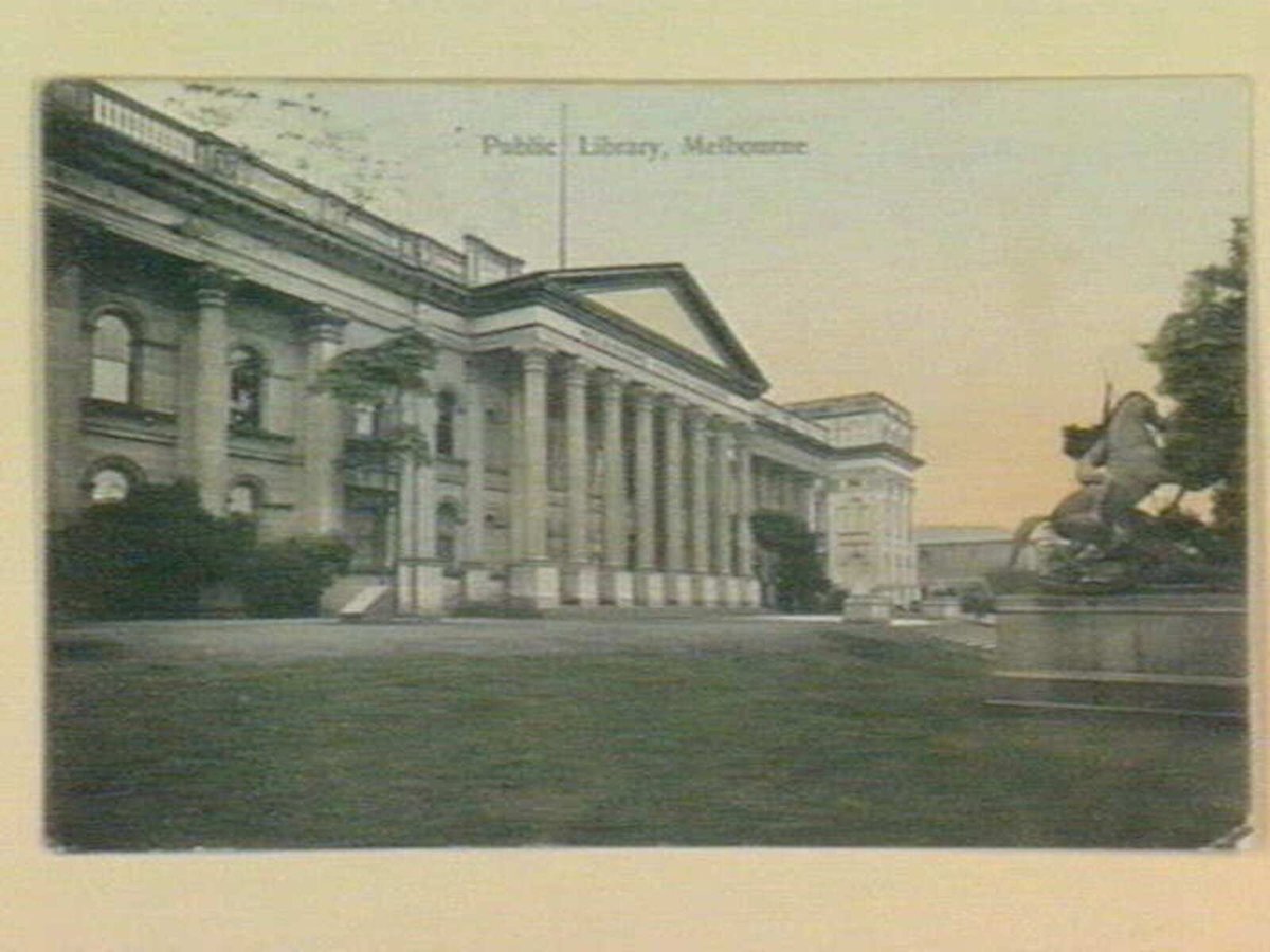 Public Library, Melbourne, Melbourne City (1905–14)