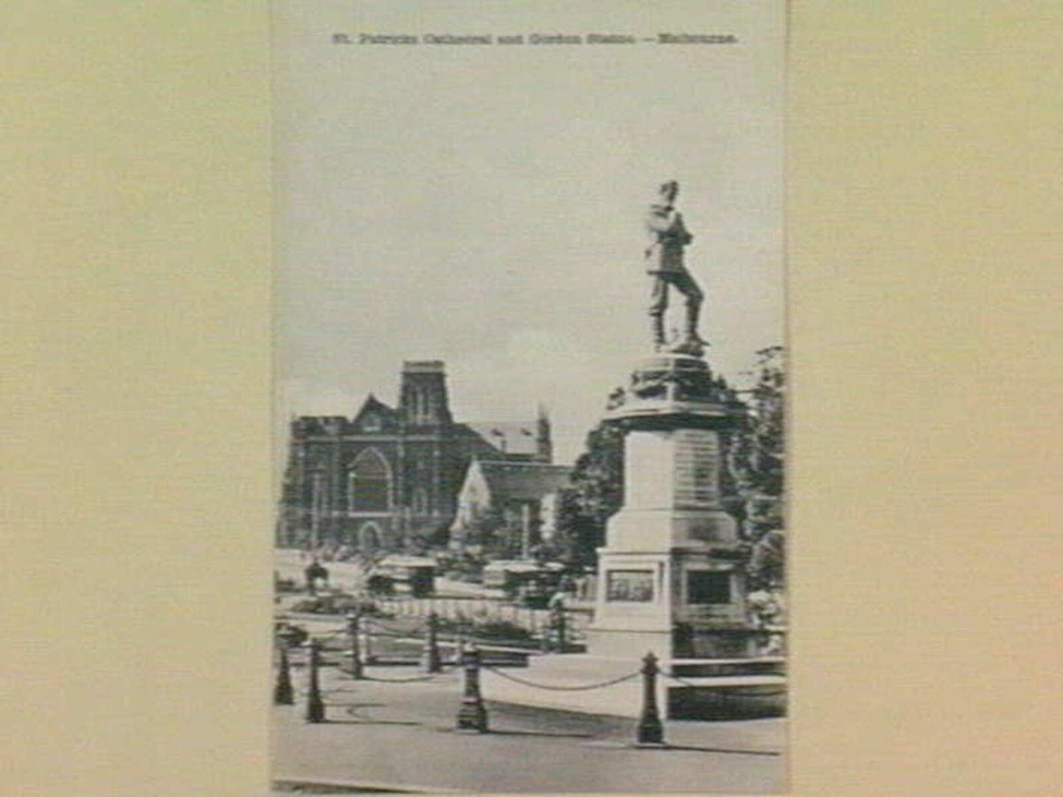 St. Patricks Cathredral and Gordon Statue. - Melbourne (1905–14)