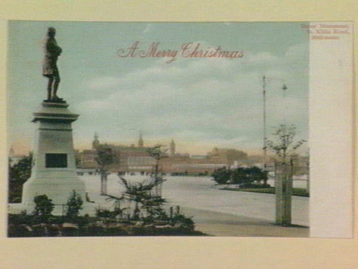 Burns' Monument, St. Kilda Road, Melbourne, Melbourne City (1905–14)