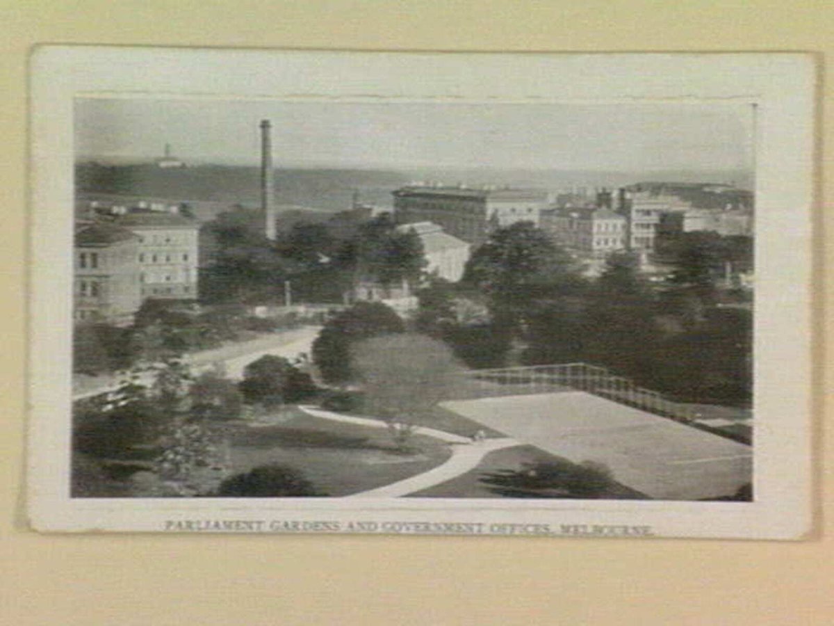 PARLIAMENT GARDENS AND GOVERNMENT OFFICES, MELBOURNE (1905–14)