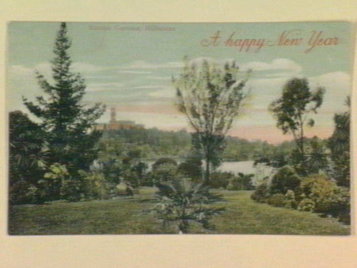 Botanic Gardens, Melbourne, Melbourne City (c. 1906)