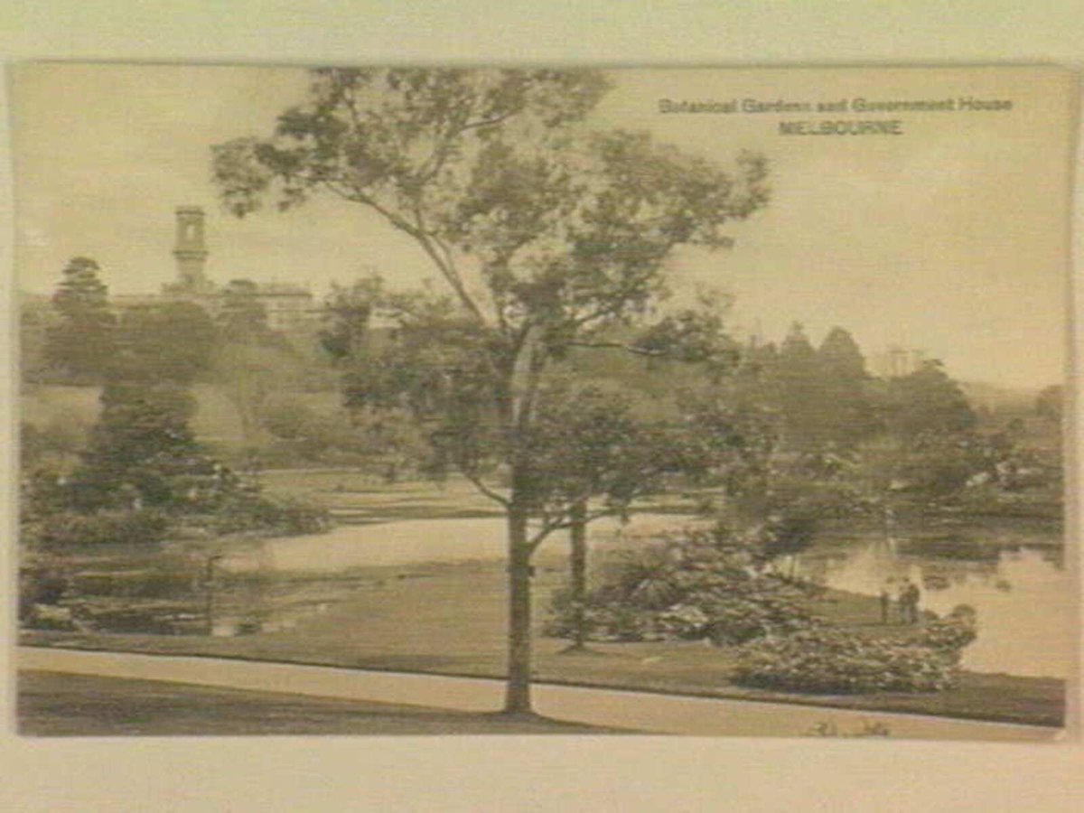 Botanical Gardens and Government House MELBOURNE, Melbourne City (1905–14)