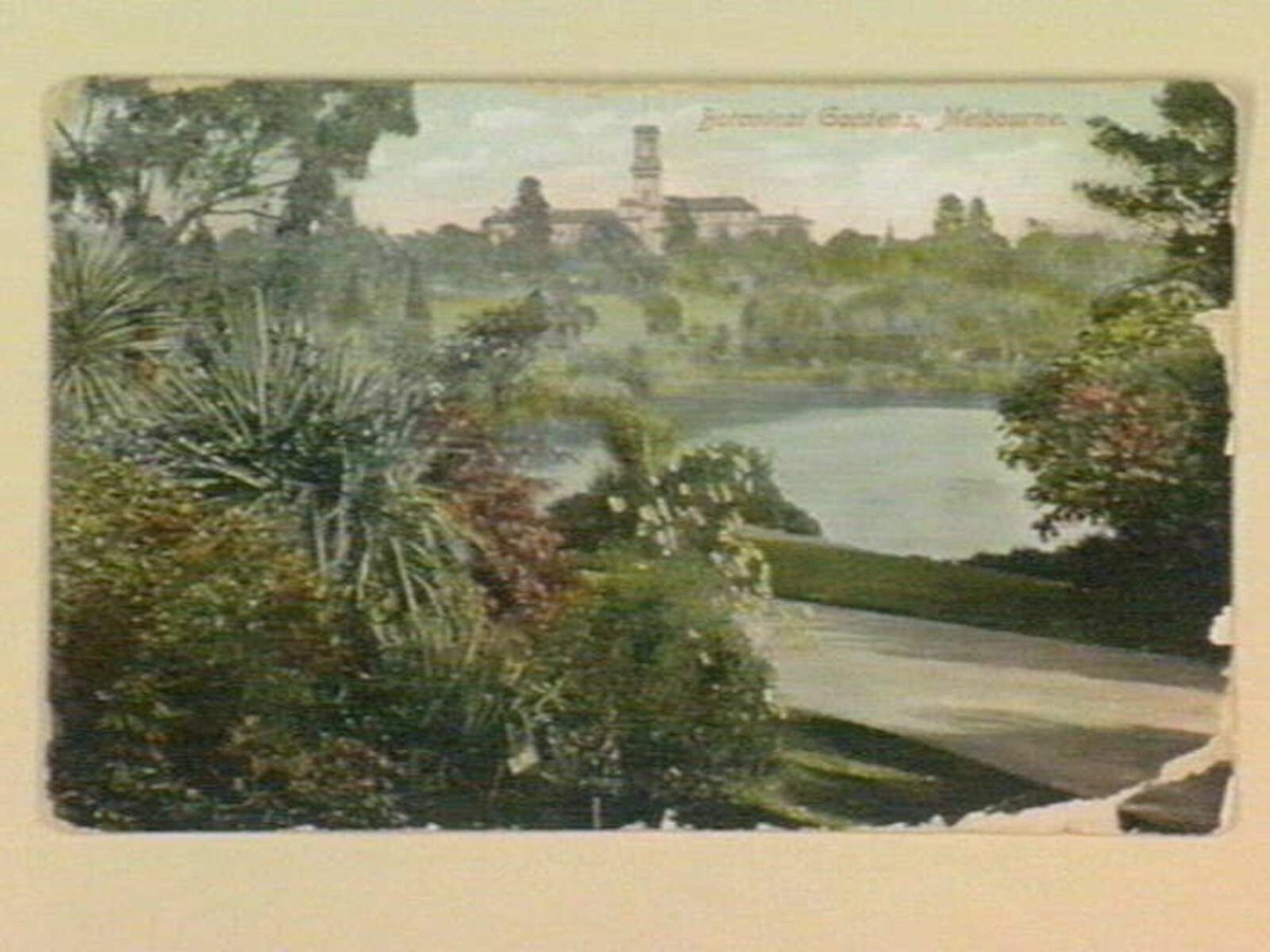 Botanical Gardens, Melbourne, Melbourne City (c. 1907)