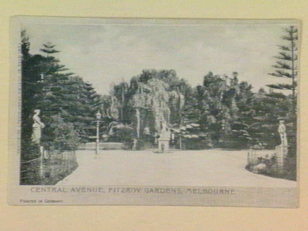 CENTRAL AVENUE, FITZROY GARDENS, MELBOURNE, East Melbourne (1905–14)