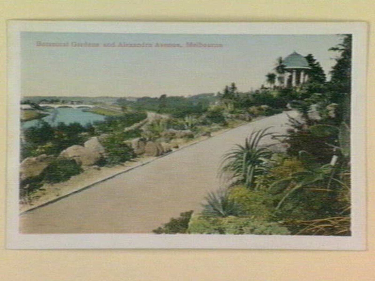 Botanical Gardens and Alexandra Avenue, Melbourne, Melbourne City (1903–14)