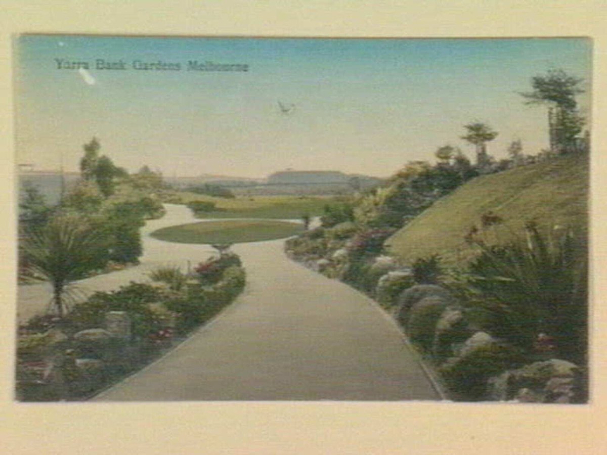 Yarra Bank Gardens Melbourne, Yarra River (1903–14)