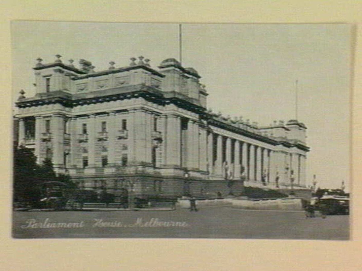 Parliament House, Melbourne, East Melbourne (1905–14)