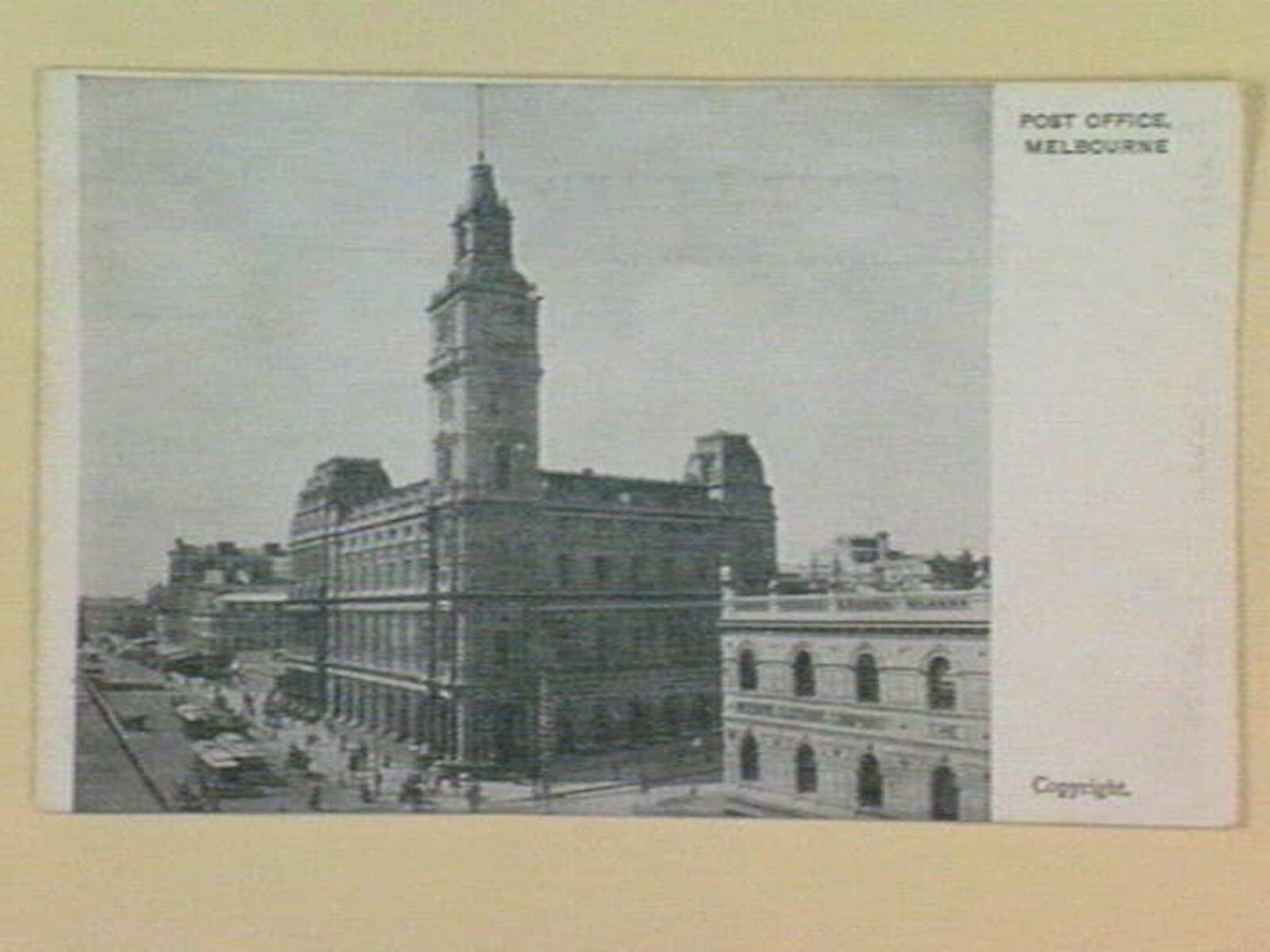 POST OFFICE, MELBOURNE (c. 1900)