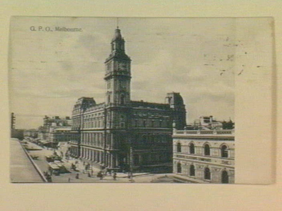 G. P. O; Melbourne (1905–14)