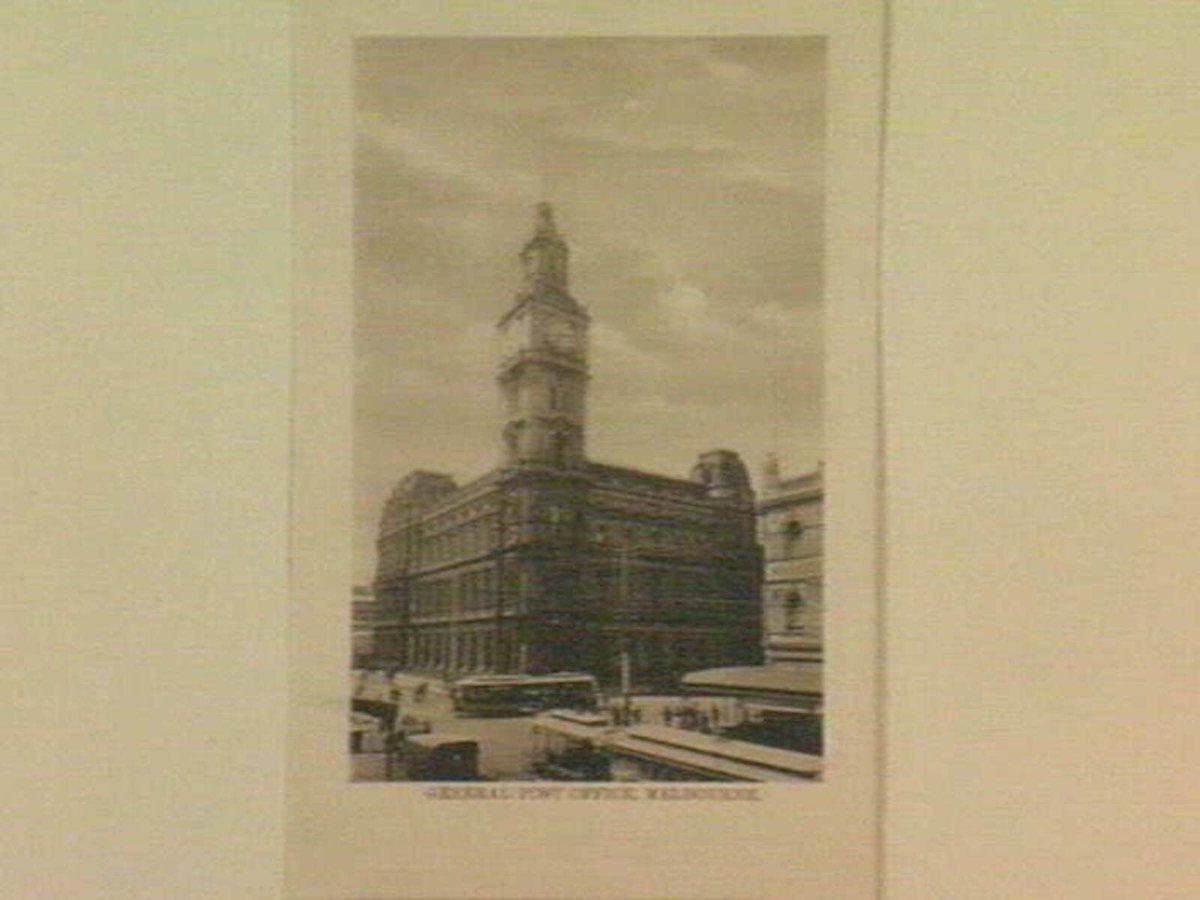 GENERAL POST OFFICE, MELBOURNE, Melbourne City (1905–14)