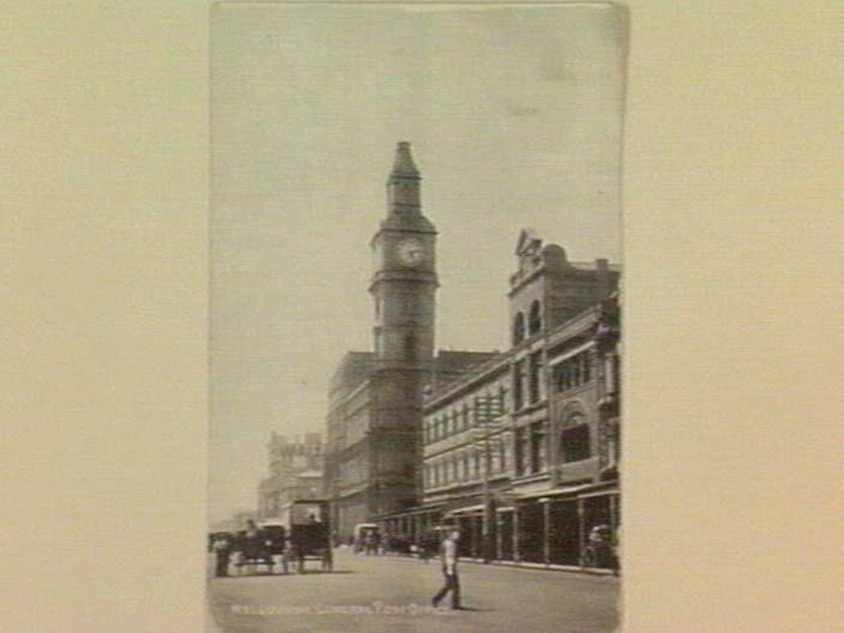 Melbourne General Post Office, Melbourne City (c. 1909)