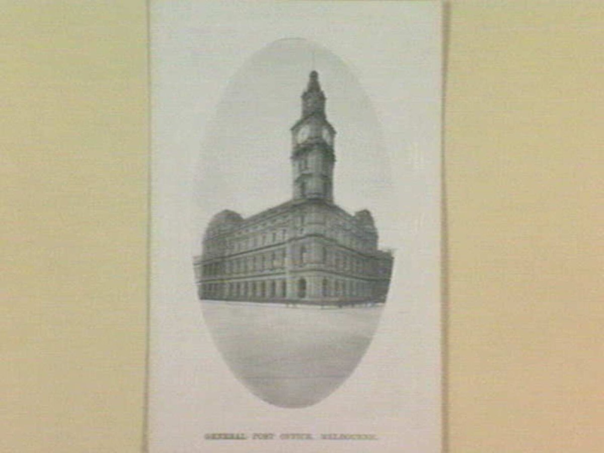 GENERAL POST OFFICE, MELBOURNE, Melbourne City (1905–20)