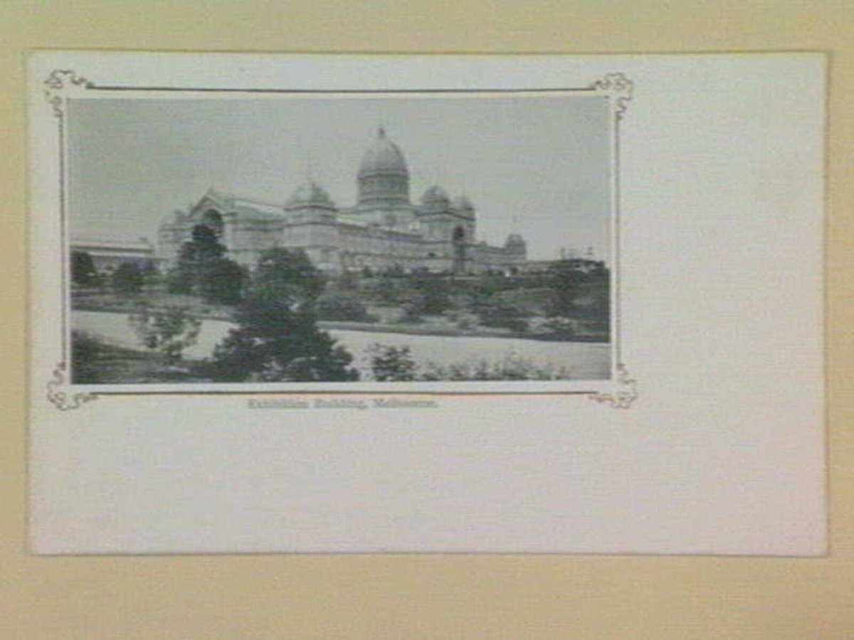Exhibition Building, Melbourne, Carlton (1905–14)