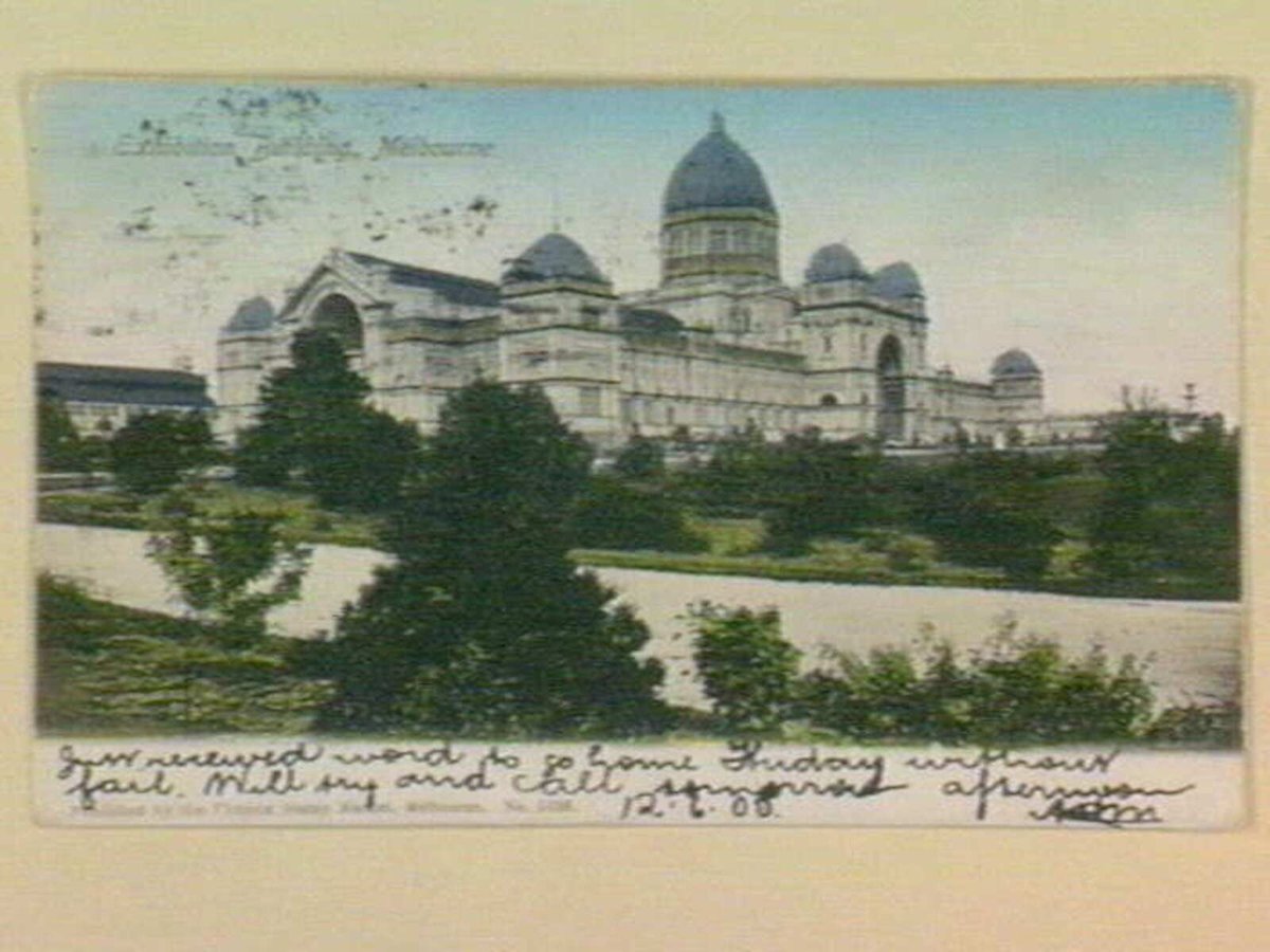 Exhibition Building, Melbourne, Carlton (c. 1900)