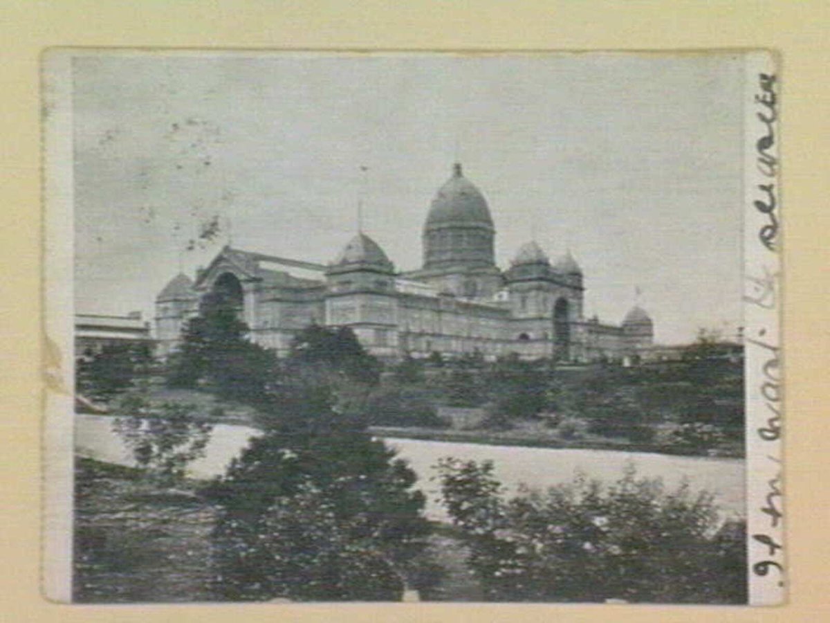 Exhibition Buildings and Gardens, Melbourne, Carlton (c. 1908)