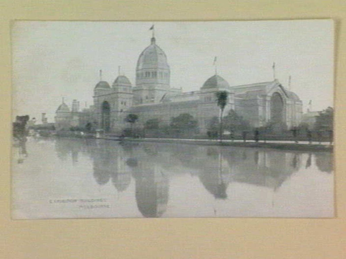 EXHIBITION BUILDINGS MELBOURNE, Carlton (c. 1900)