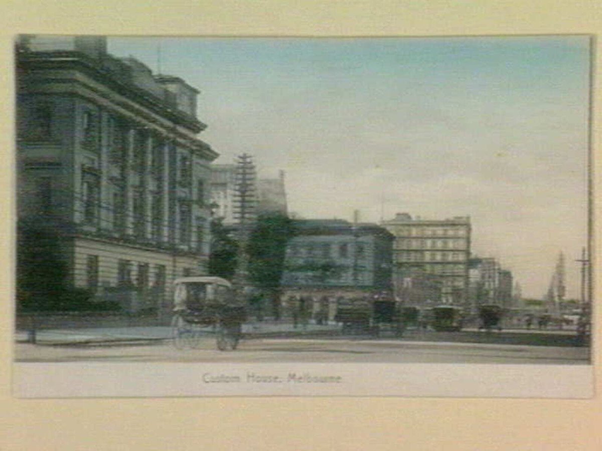 Custom House, Melbourne (c. 1907)