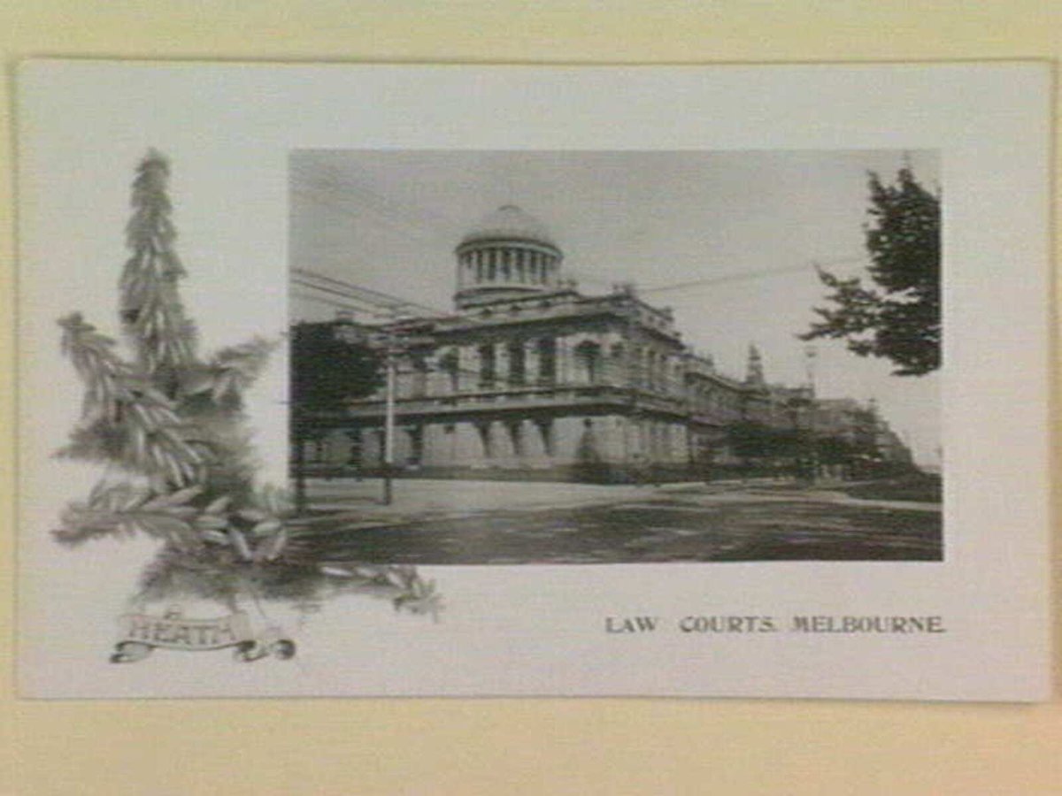 LAW COURTS, MELBOURNE, Melbourne City (1905–14)