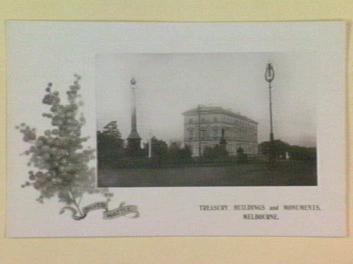 TREASURY BUILDINGS and MONUMENTS, MELBOURNE, Melbourne City (1905–14)