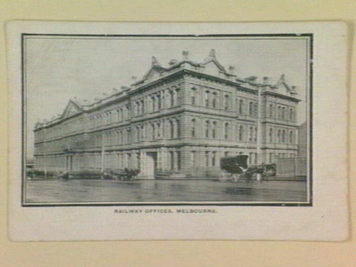 RAILWAY OFFICES, MELBOURNE (1905–20)