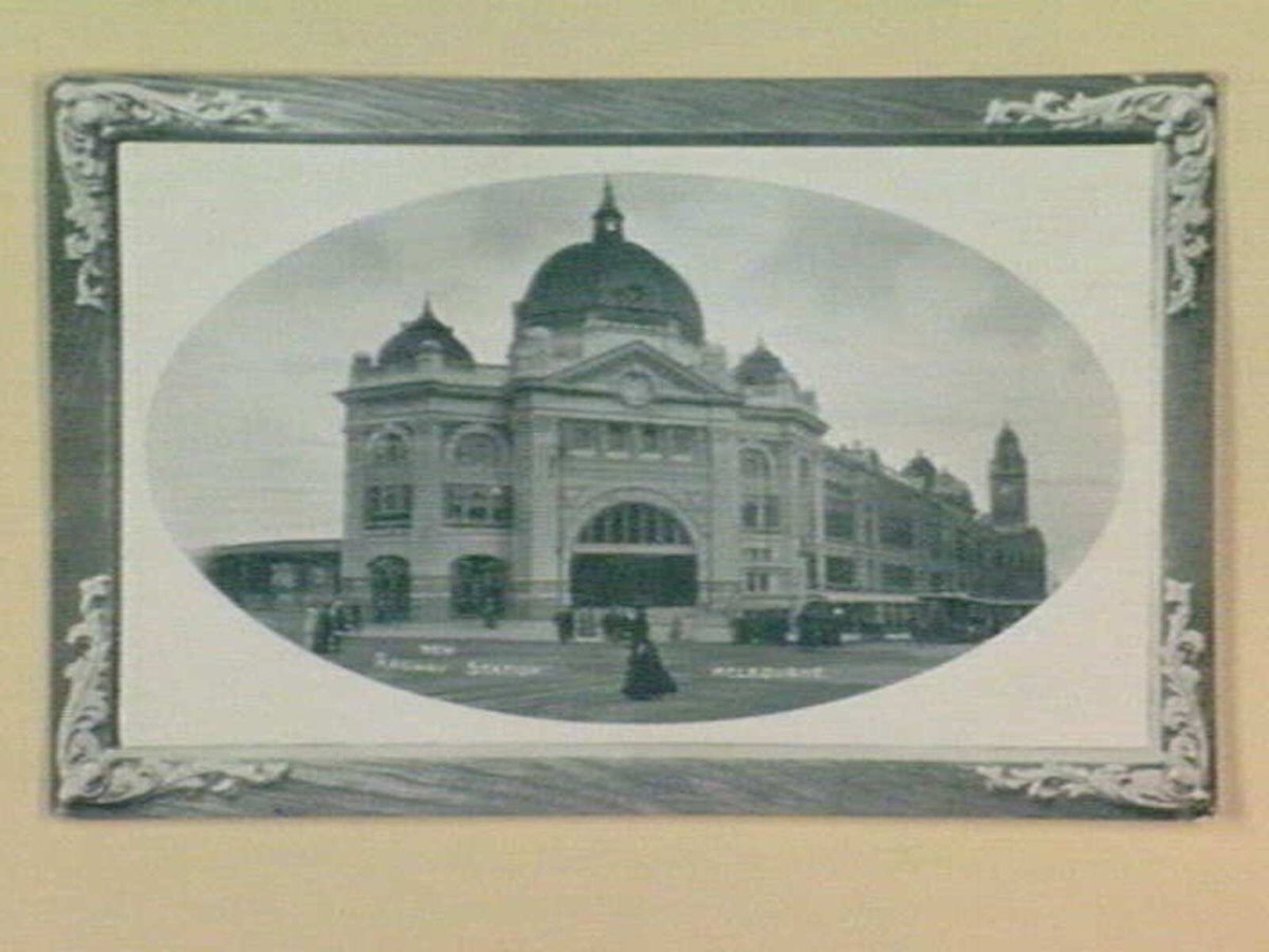 New Railway MELBOURNE (c. 1909)