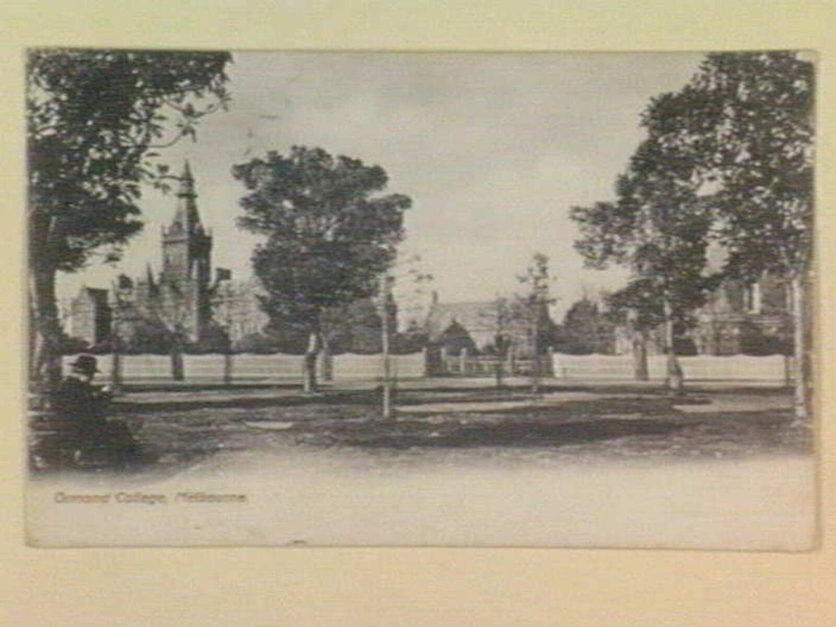 Ormond College, Melbourne (c. 1900)