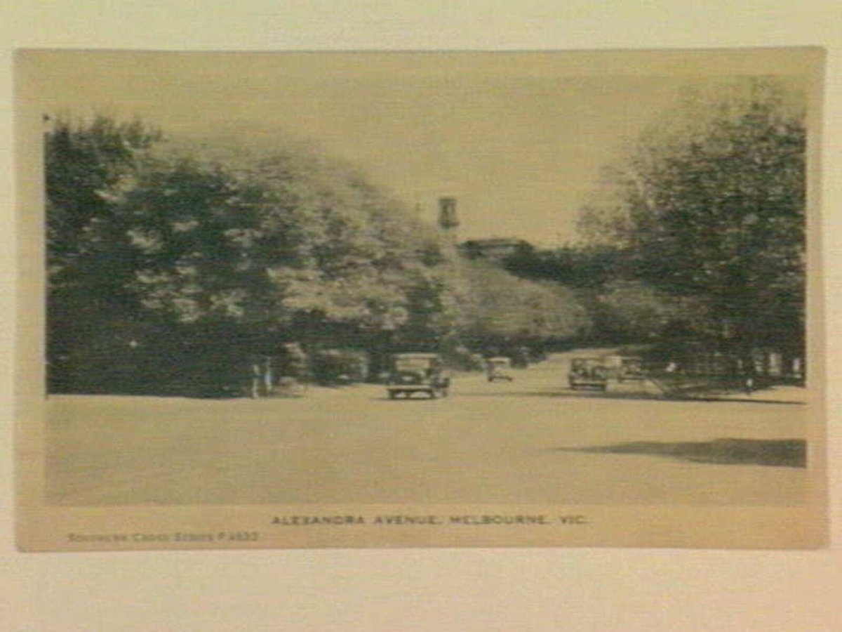 ALEXANDRA AVENUE, MELBOURNE. VIC, Melbourne City (1920–30)