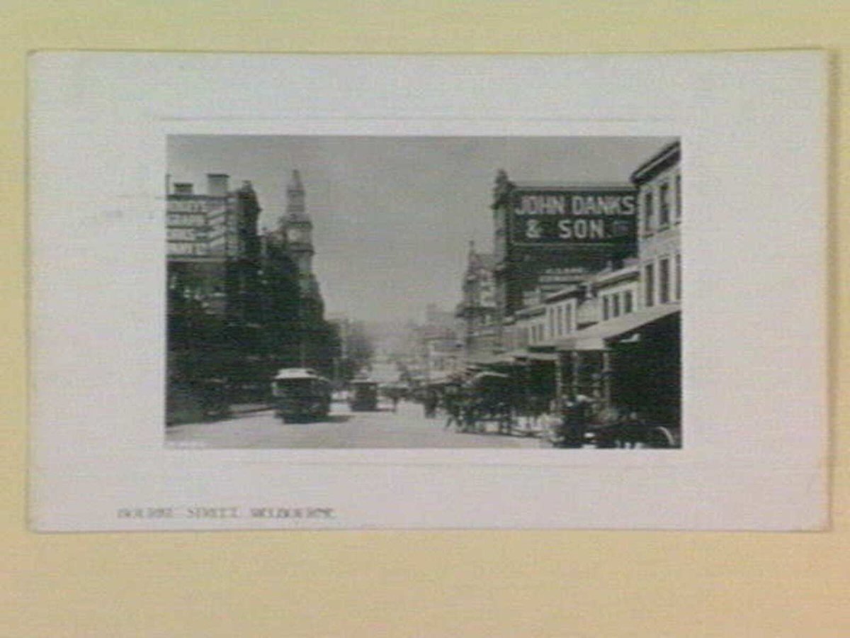 BOURKE STREET, MELBOURNE, Melbourne City (1905–14)