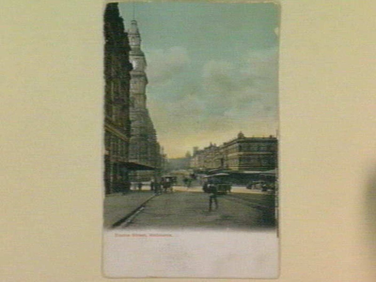 Bourke Street, Melbourne, Melbourne City (1908?)