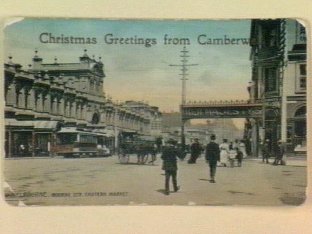MELBOURNE. BOURKE STR. EASTERN MARKET, Melbourne City (c. 1909)