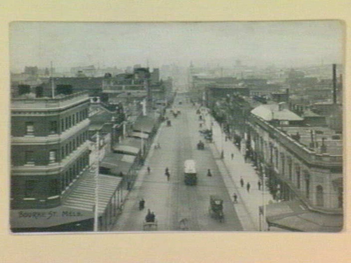 Bourke St. Melb, Melbourne City (c. 1912)