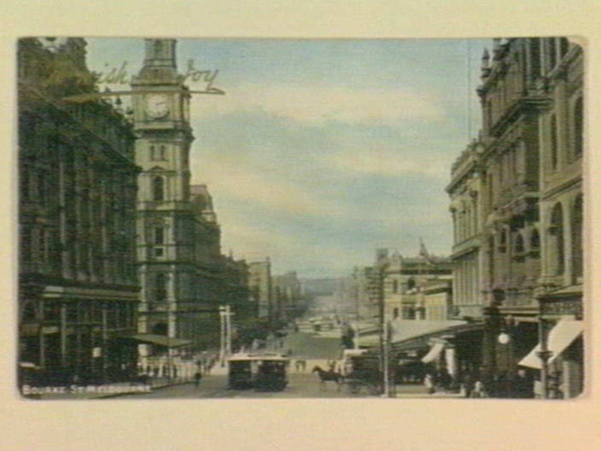 Bourke St. Melbourne, Melbourne City (c. 1906)