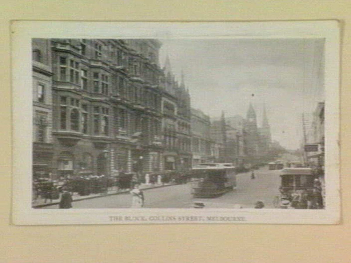 THE BLOCK, COLLINS STREET, MELBOURNE, Melbourne City (1905–14)