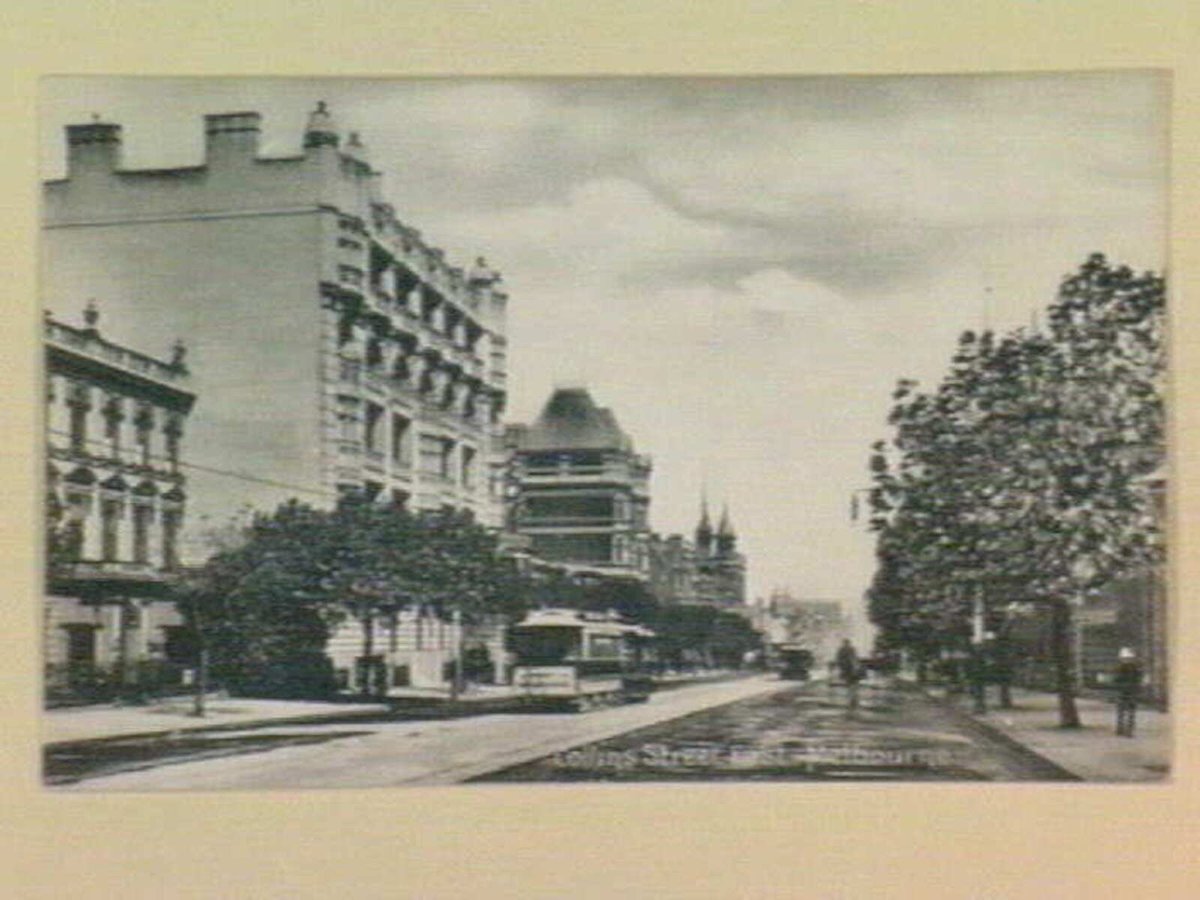 Collins Street East. Melbourne, Melbourne City (1905–14)